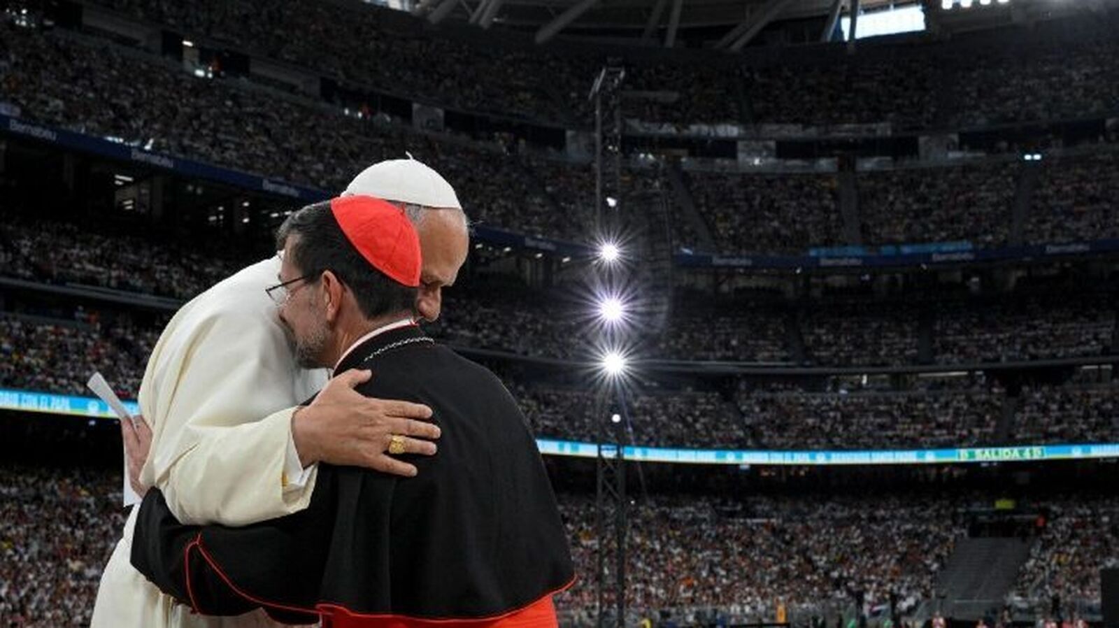 El Papa agradece al cardenal Cobo y a los fieles de Madrid su hospitalidad